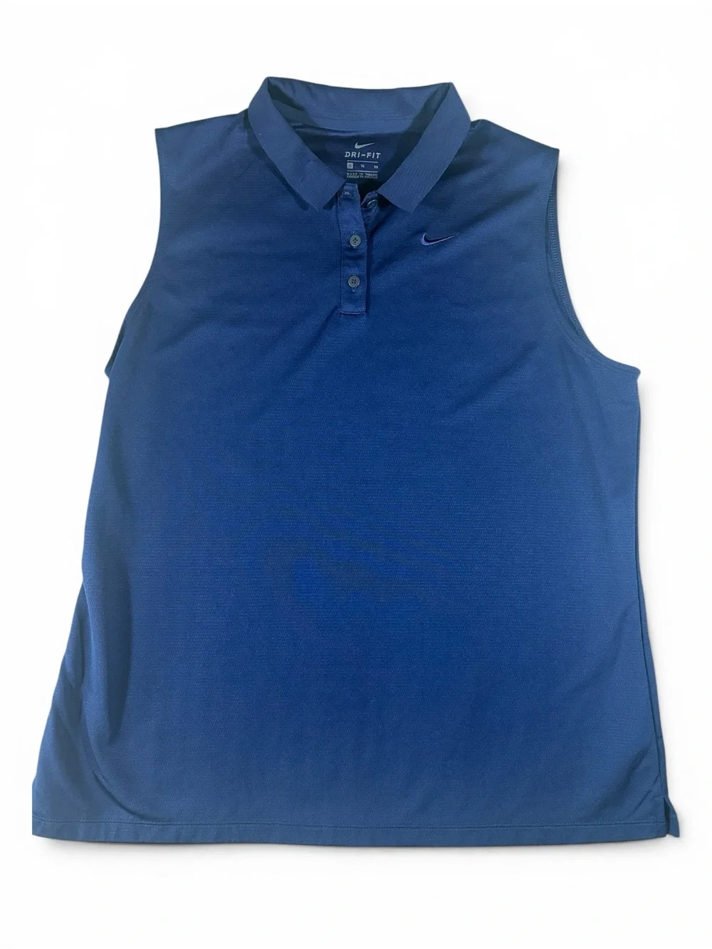 Women’s Nike Sleeveless Dri-FIT Polo - Blue